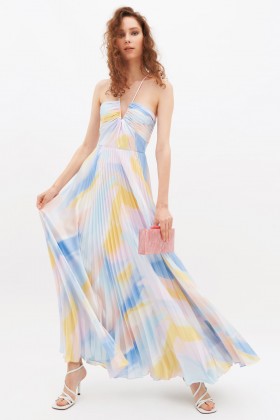 Long tie-dye dress - ML - Monique Lhuillier - Sale Drexcode - 2