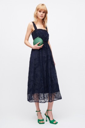Sleeveless lace midi dress - ML - Monique Lhuillier - Sale Drexcode - 1