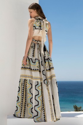 Long printed dress - Nema - Sale Drexcode - 2