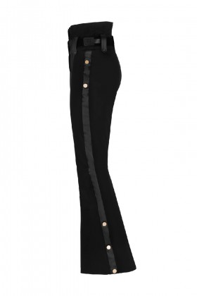 Black ski trousers with buttons - OneMore - Rent Drexcode - 2