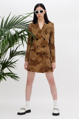 Cappotto animalier in velluto - Redemption - Rent Drexcode - 1