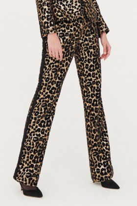 Leopard Tuxedo Pants - Redemption - Rent Drexcode - 1