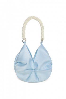 Blue bag with pearls - 0711 Tbilisi - Rent Drexcode - 1