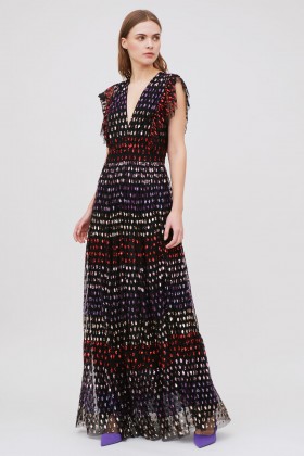 Multicolor polka dot dress - Temperley London - Rent Drexcode - 1