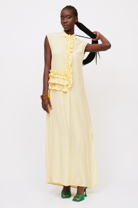  Yellow tunic with ruches - Albino - Sale Drexcode - 2