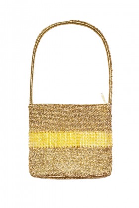 Gold and yellow bag - Anna Cecere - Sale Drexcode - 1