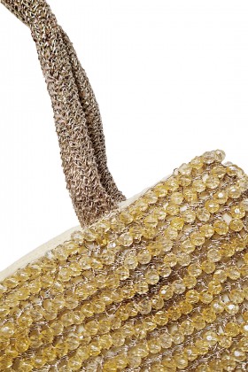 Golden knit bag - Anna Cecere - Sale Drexcode - 2