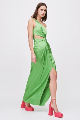 One shoulder green dress - Amur - Sale Drexcode - 1