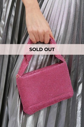 Fuchsia knotted handbag - Anna Cecere - Sale Drexcode - 1