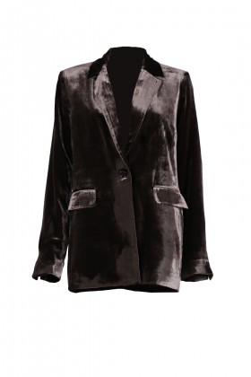 Brown velvet suit - Custommade - Rent Drexcode - 2