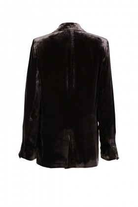 Brown velvet jacket - Custommade - Rent Drexcode - 2