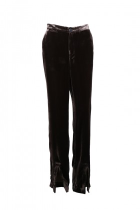 Brown velvet trousers - Custommade - Rent Drexcode - 1