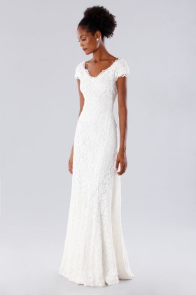 Slip lace wedding dress - Daphne - Rent Drexcode - 1