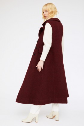 Long burgundy cardigan - Dior - Rent Drexcode - 2