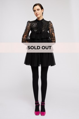 Short dress with sequins - Francesco Scognamiglio - Sale Drexcode - 1