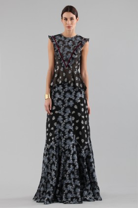 Top and skirt with brocaded pattern - Erdem - Rent Drexcode - 2
