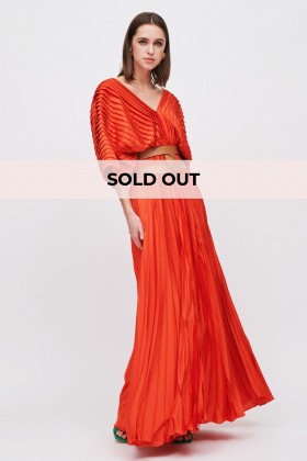 Orange maxi dress - Hutch - Rent Drexcode - 1