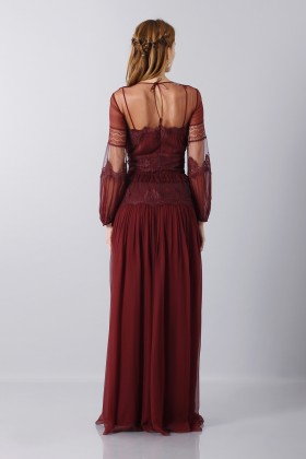  Lace dress with transparencies - Alberta Ferretti - Rent Drexcode - 2