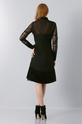 Lace dress with sleeves - Rochas - Rent Drexcode - 2