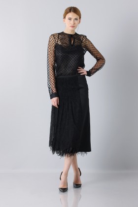 Longuette skirt of tulle - Rochas - Rent Drexcode - 2