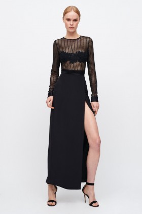 Dress with transparencies - Jessica Choay - Rent Drexcode - 2