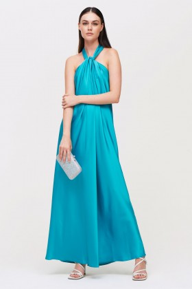 Turquoise knot dress - Juliet Noor - Sale Drexcode - 1