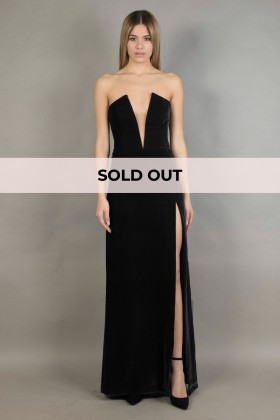 Abito bustier in velluto - Kathy Heyndels - Sale Drexcode - 1