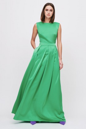 Long green dress - Kathy Heyndels - Sale Drexcode - 2
