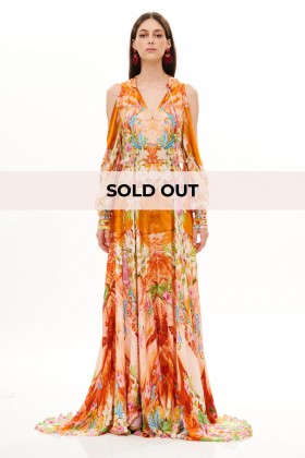 Long balloon dress - Koré Collections - Rent Drexcode - 1