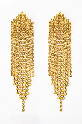 Yellow dangling earrings - Marina Fossati - Rent Drexcode - 1
