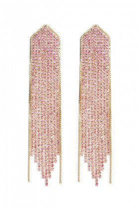 Pink drop earrings - Marina Fossati - Rent Drexcode - 1