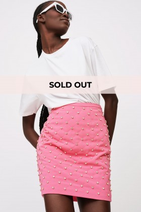 Skirt with diamonds - Moschino - Sale Drexcode - 1