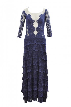 Blue lace dress - Olvi's - Sale Drexcode - 1