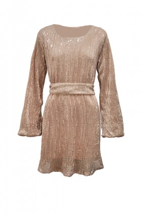 Gold sequin dress - Olvi's - Sale Drexcode - 1