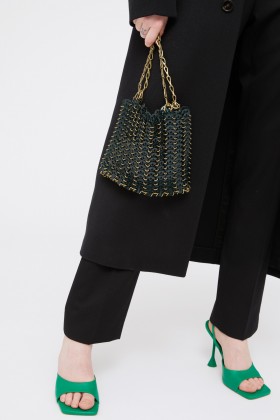 Soft bag in green pvc - Paco Rabanne - Rent Drexcode - 2