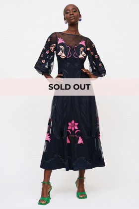 Silk and lace dress - Temperley London - Sale Drexcode - 1