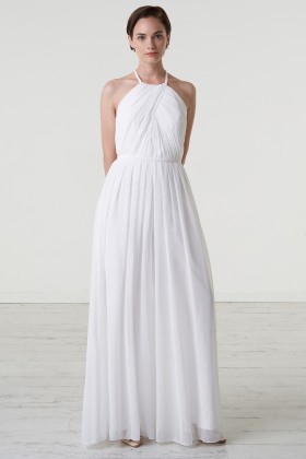 Jumpsuit with American neckline - Theia - Rent Drexcode - 2