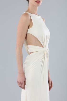Long draped silk dress  - Vionnet - Rent Drexcode - 2