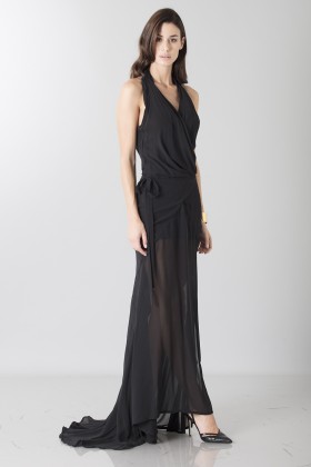 Dress with neck fastening - Vivienne Westwood - Sale Drexcode - 1