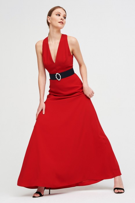 Jill jill stuart red dress cheap