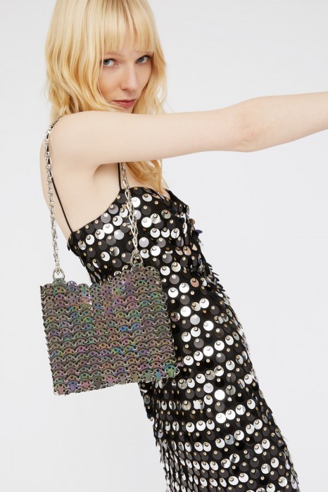 Noleggia online Borsa cangiante by Paco Rabanne Drexcode