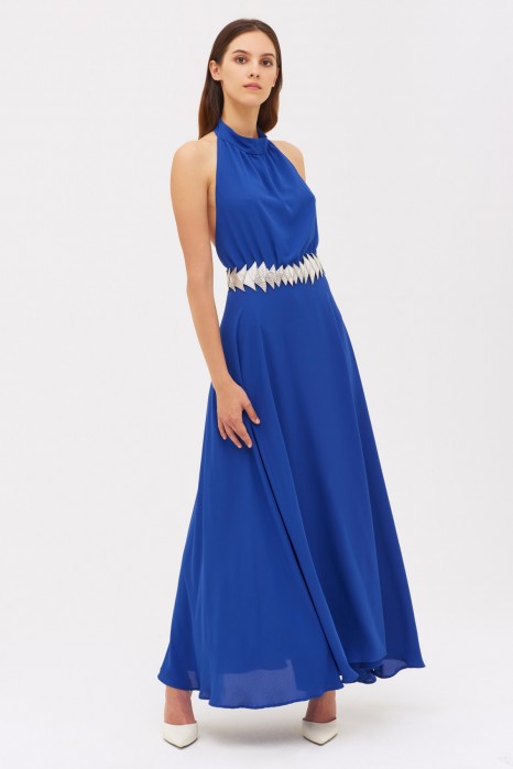 Royal blue dress