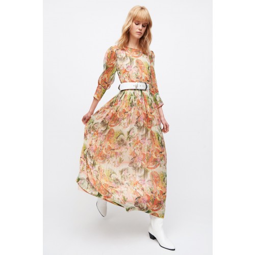 Noleggio Abbigliamento Firmato - Flower dress with sleeves - Piccione.Piccione - Drexcode -4