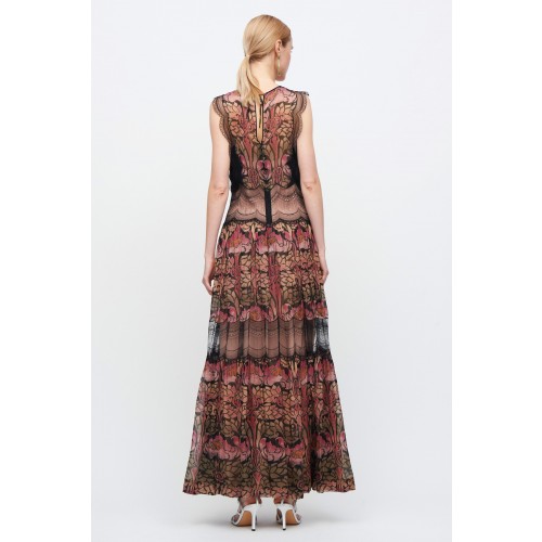 Noleggio Abbigliamento Firmato - Silk and lace chiffon dress - Alberta Ferretti - Drexcode -5