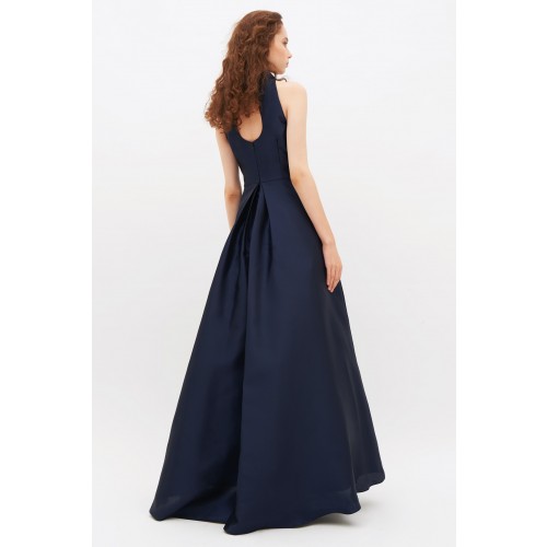 Noleggio Abbigliamento Firmato - Blue dress with a back teardrop neckline - ML - Monique Lhuillier - Drexcode -3