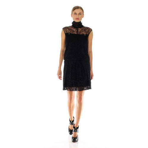 Vendita Abbigliamento Usato FIrmato - Lace dress with turtleneck - Nina Ricci - Drexcode -1