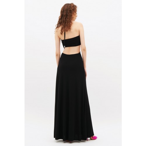 Noleggio Abbigliamento Firmato - Abito cutout nero - Halston - Drexcode -3