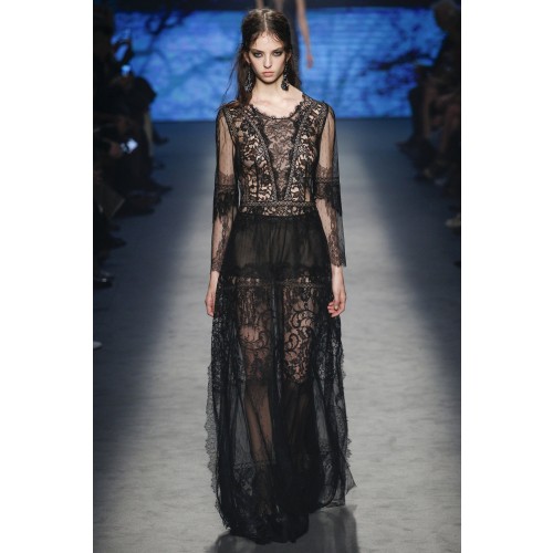 Noleggio Abbigliamento Firmato - Long dress with lace patterns - Alberta Ferretti - Drexcode -1