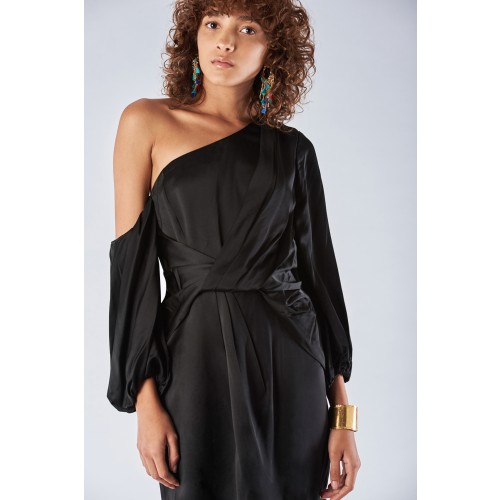 Noleggio Abbigliamento Firmato - One shoulder dress with off-shoulder sleeves - Amur - Drexcode -3