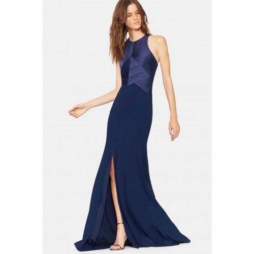 Noleggio Abbigliamento Firmato - Blue dress with structured top - Halston - Drexcode -3